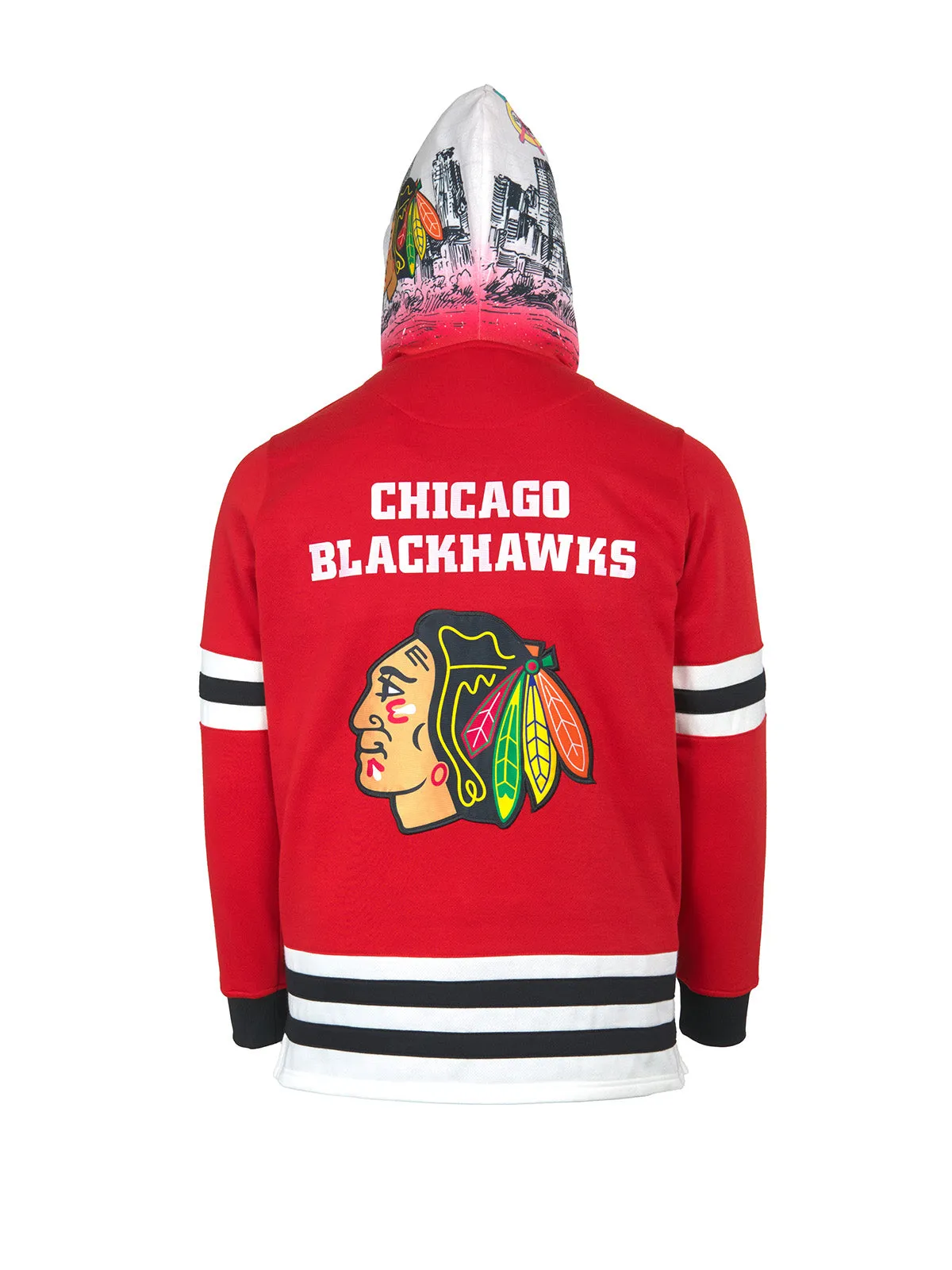 Chicago Blackhawks Lace-Up Hoodie