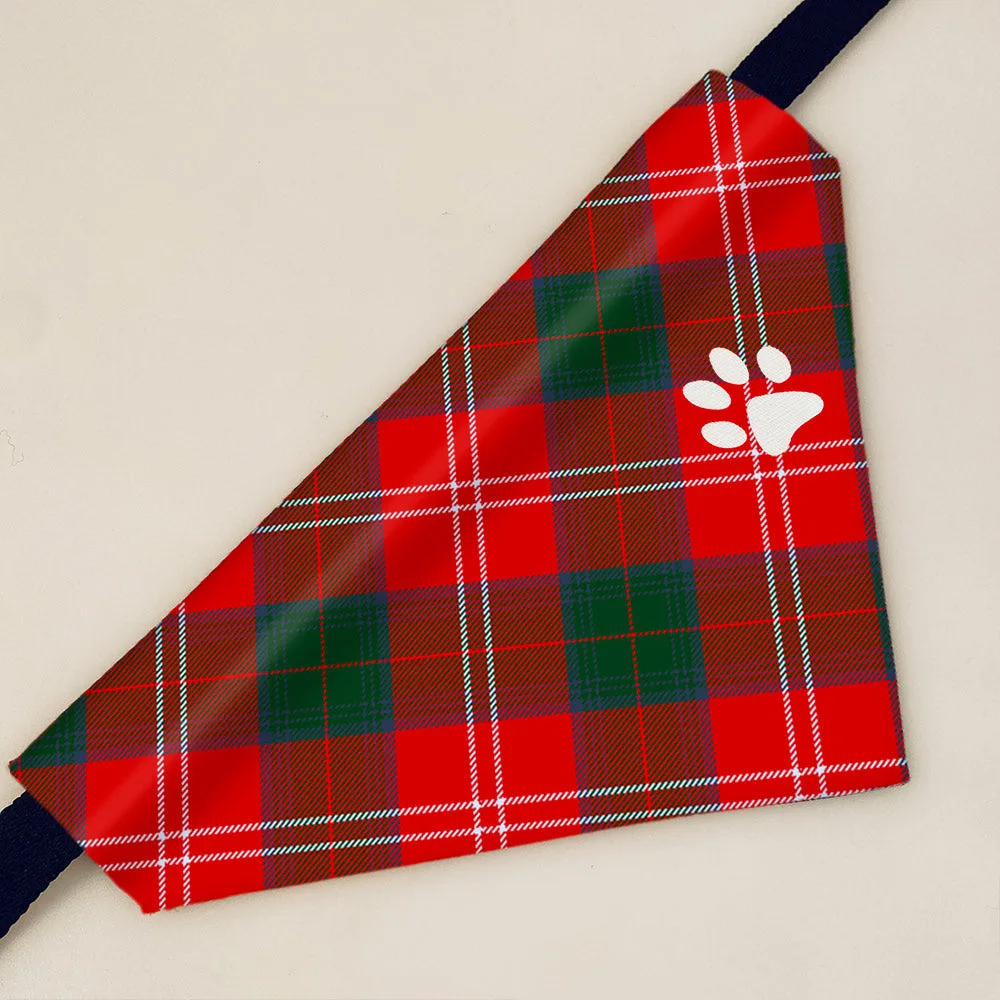 Chisholm Modern Tartan Pet Bandana