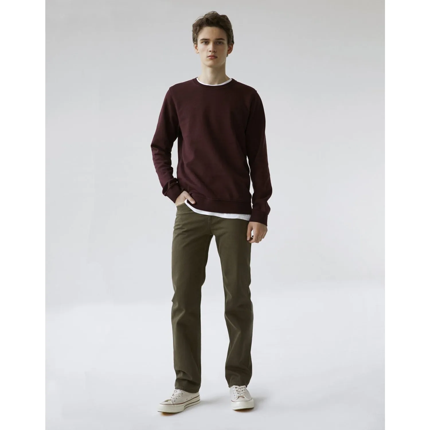 Classic Organic Unisex Sweatshirt, Hunter Green