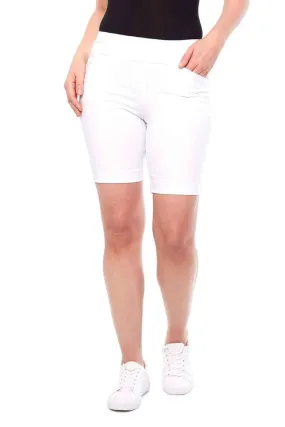 Classic Short in White 67228UP by UP!