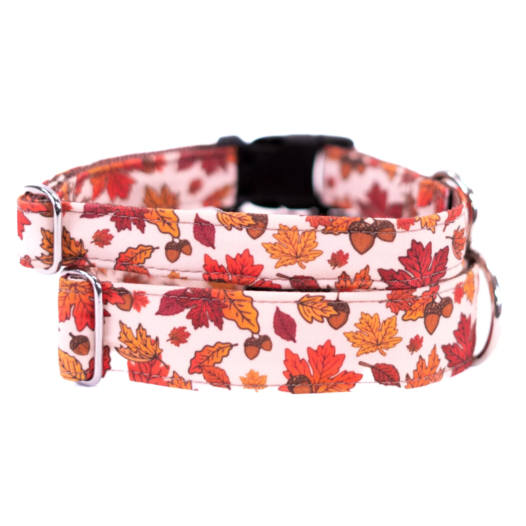 Cozy Leaves Dog Collar