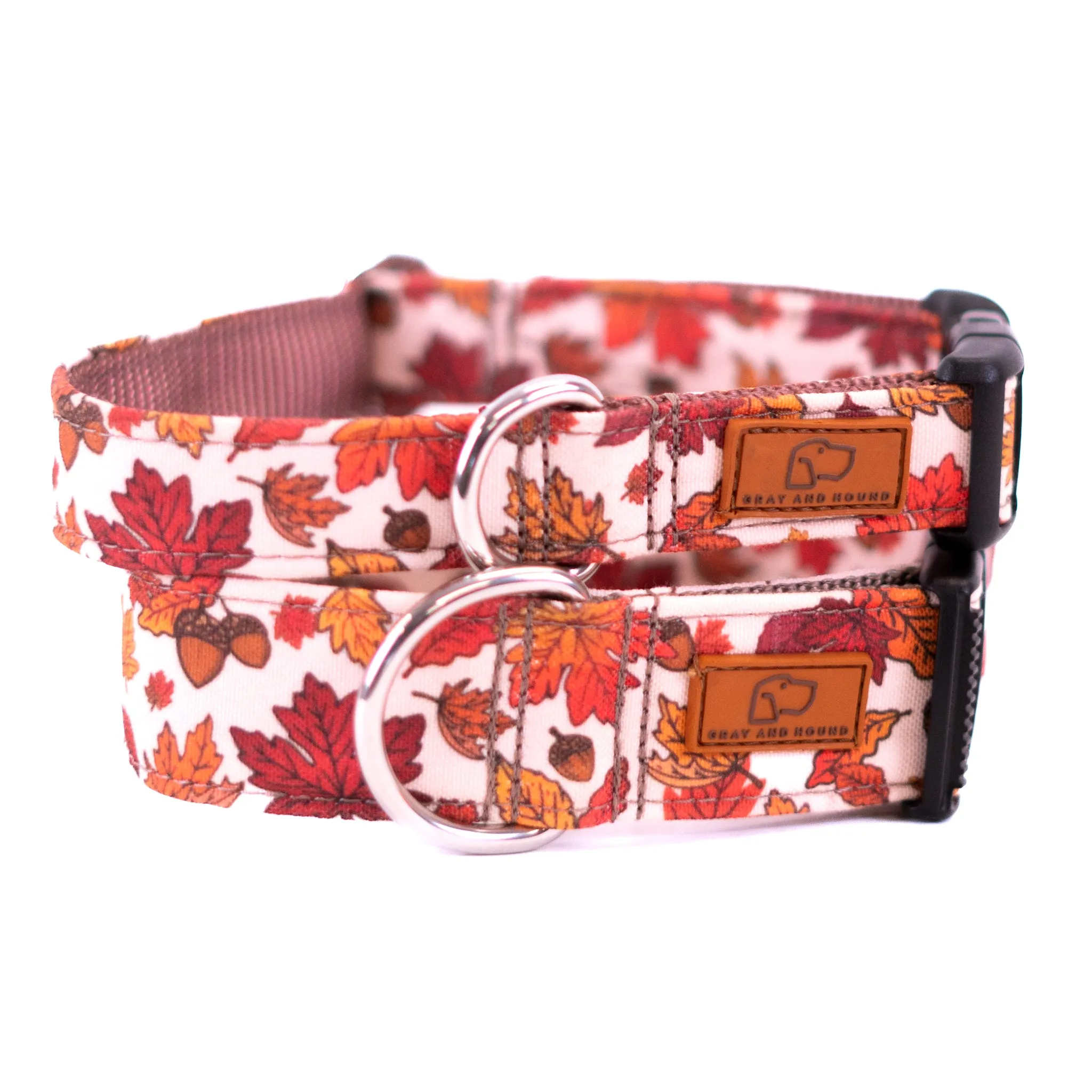 Cozy Leaves Dog Collar