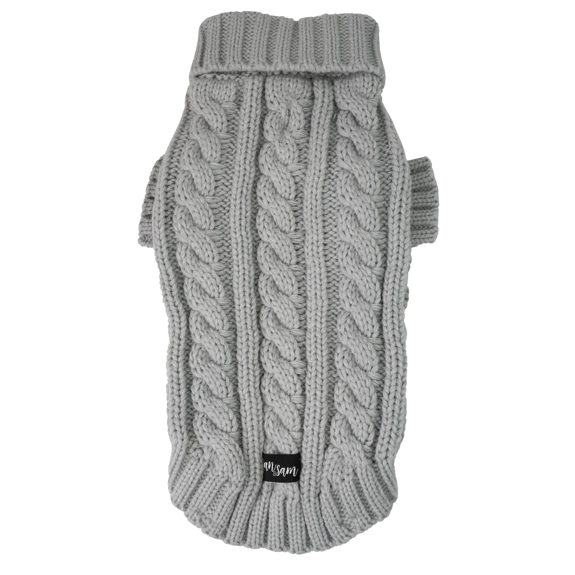 Dan & Sam - Knitted Sweater (Cloud Grey) - 16cm