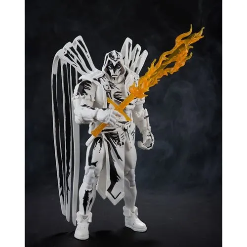 DC Multiverse Azrael Curse of the White Knight Sketch Gold Label 7-Inch Action Figure - Entertainment Earth Exclusive