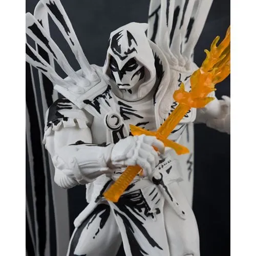 DC Multiverse Azrael Curse of the White Knight Sketch Gold Label 7-Inch Action Figure - Entertainment Earth Exclusive