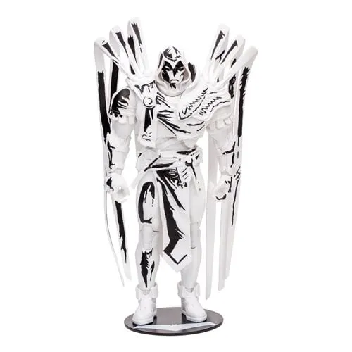 DC Multiverse Azrael Curse of the White Knight Sketch Gold Label 7-Inch Action Figure - Entertainment Earth Exclusive