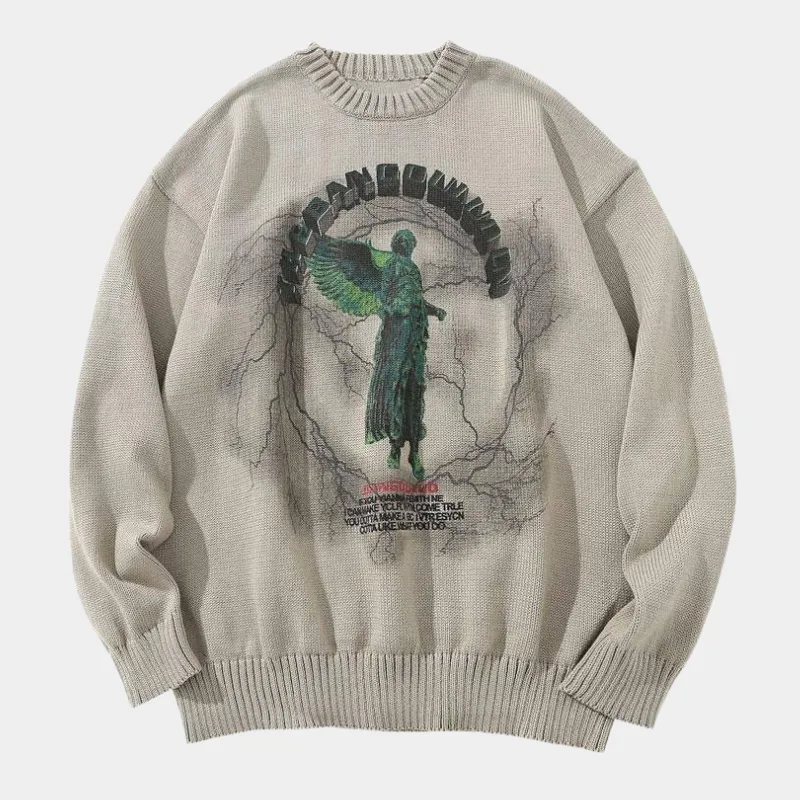 Death Angel | Loose Crew-neck Jumper