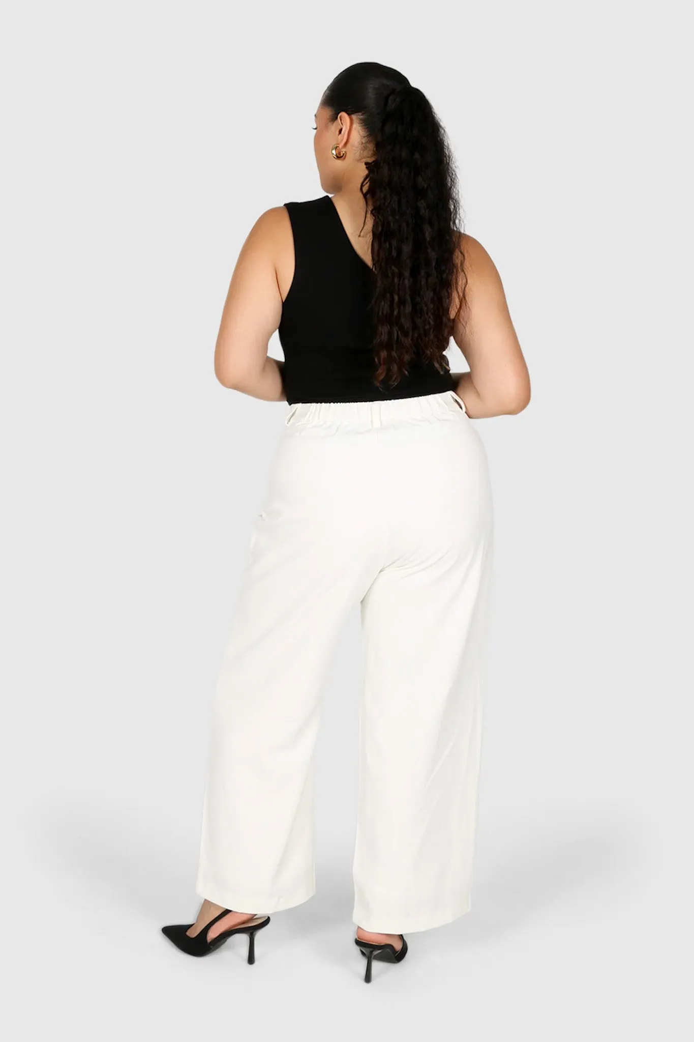 DOWNTOWN PANT WHITE