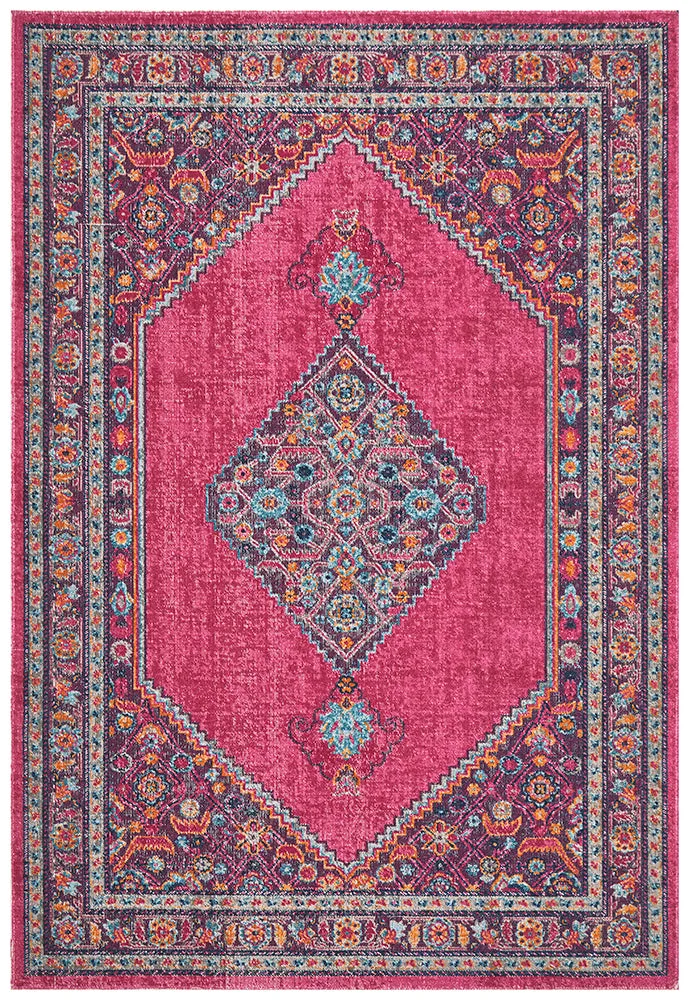 Eternal Whisper Diamond Pink Rug