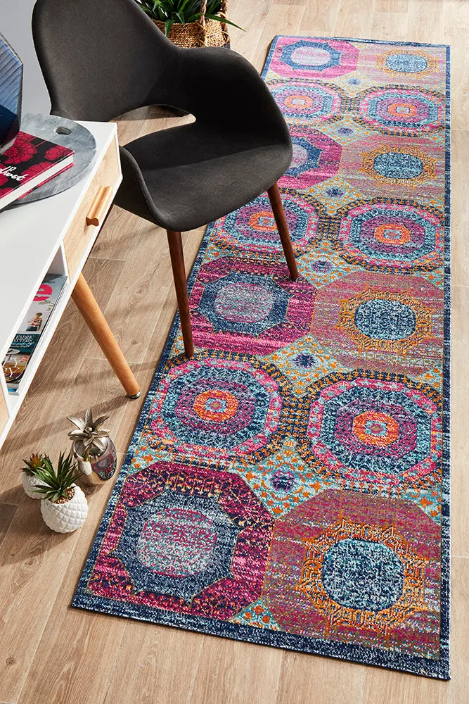 Eternal Whisper Dots Multi Runner Rug