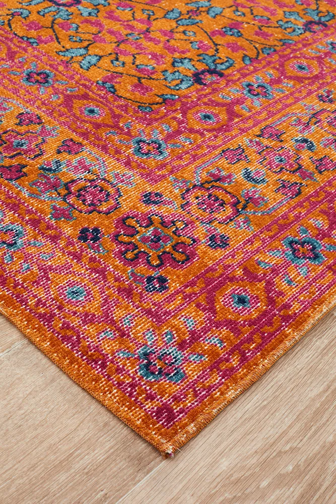 Eternal Whisper Sunset Rust Rug