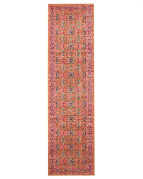 Eternal Whisper Sunset Rust Runner Rug