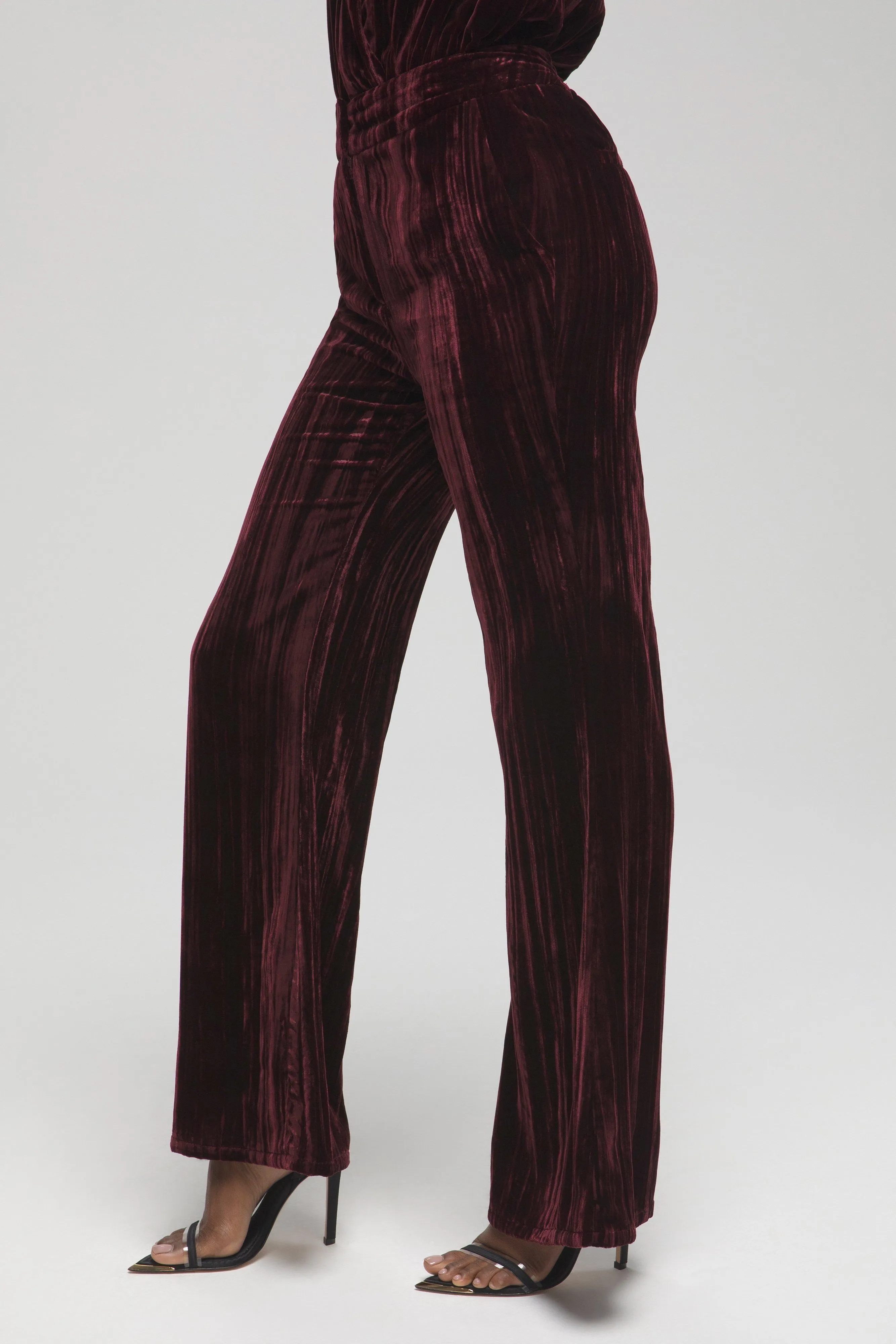 FLARE VELVET PANT | PORT001