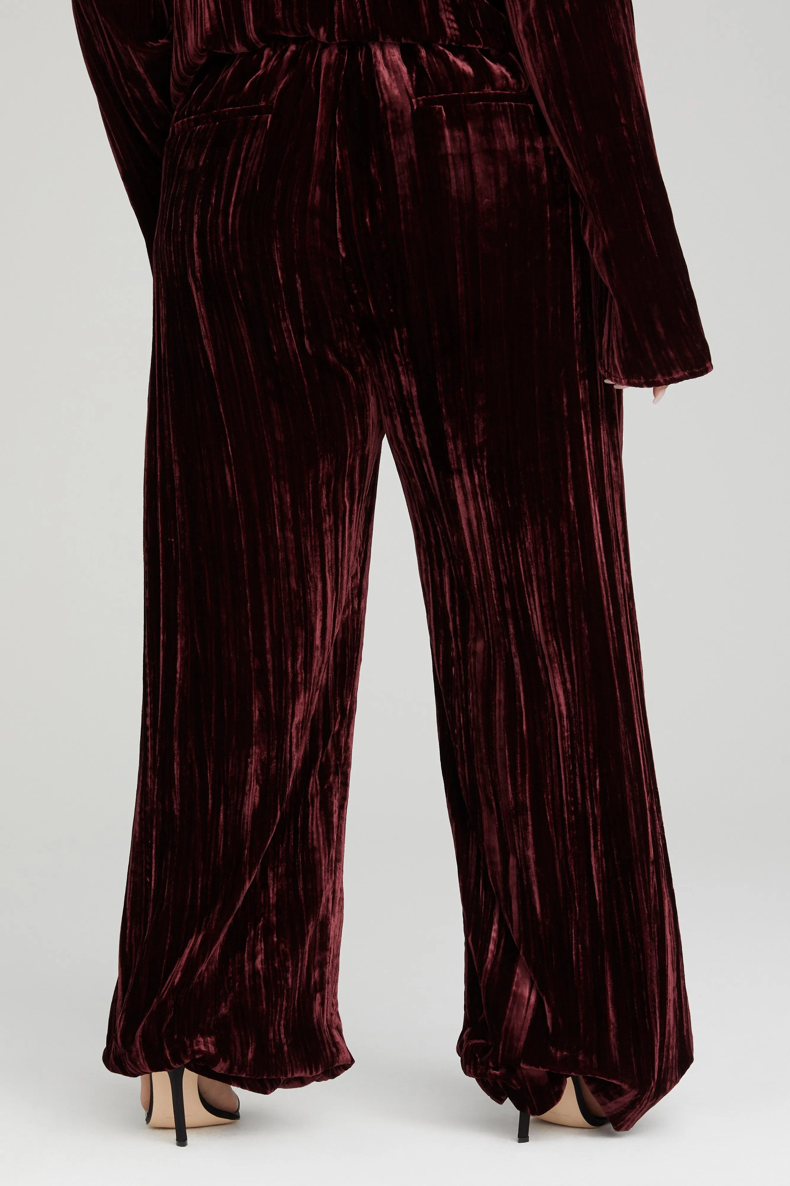 FLARE VELVET PANT | PORT001