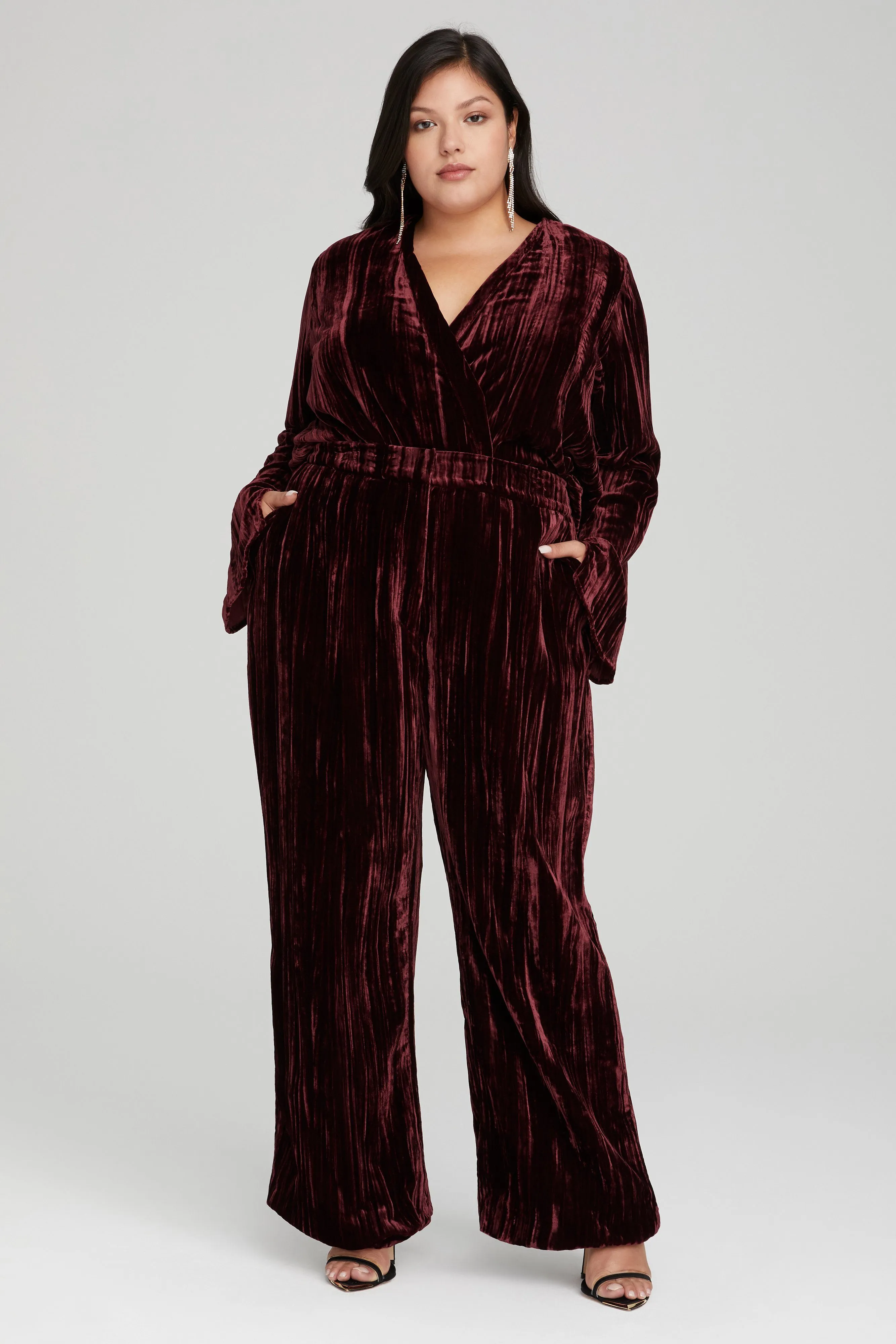 FLARE VELVET PANT | PORT001