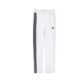 Flared Pants Seven Stripes - White