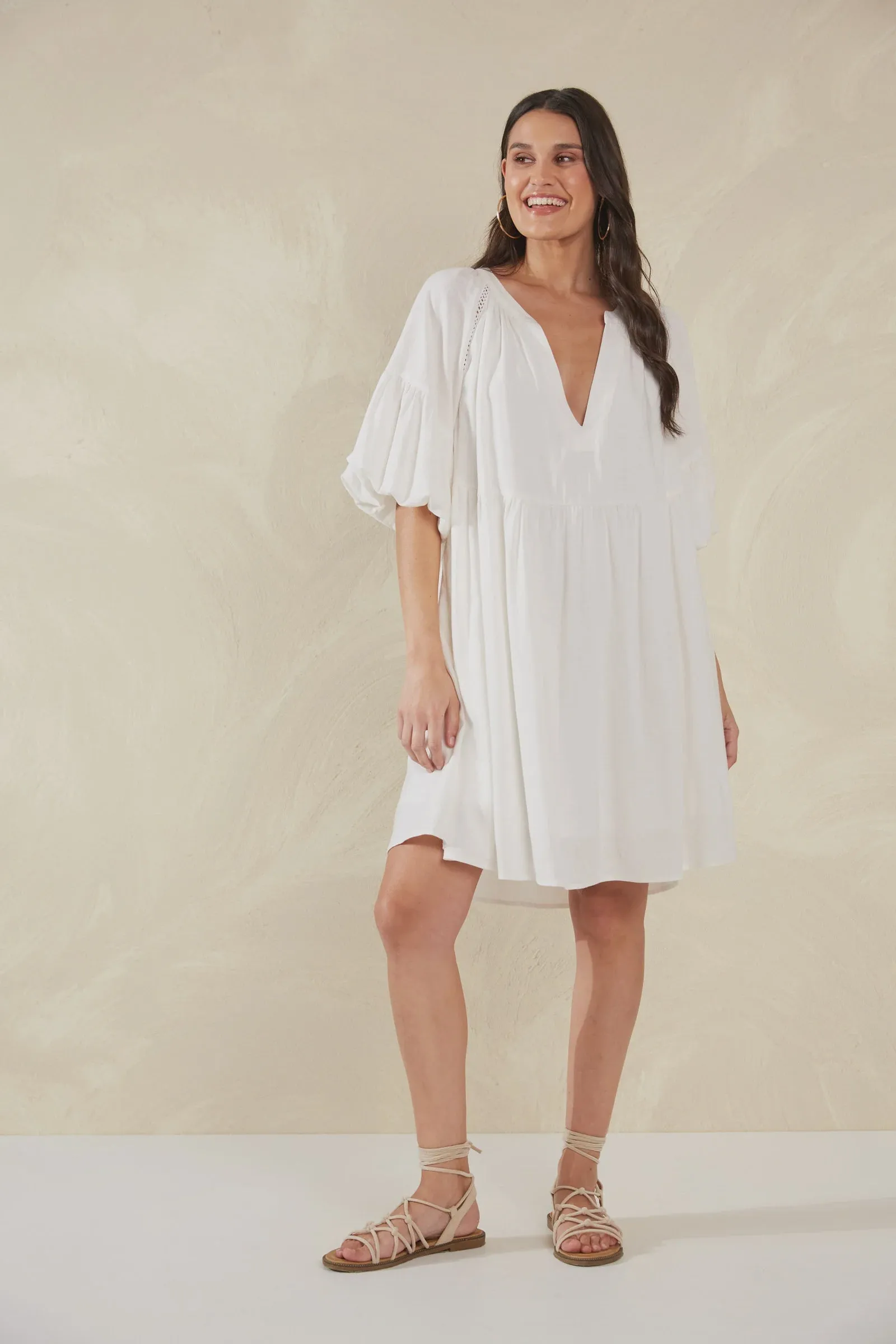 Florence Dress Bianco