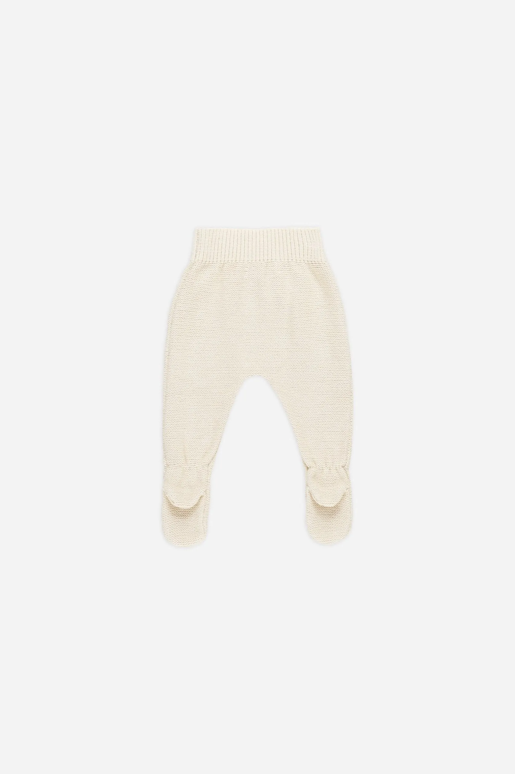 Footed Knit Pant | Natural