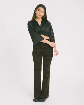 Gilly Pasa Flared Pants Black