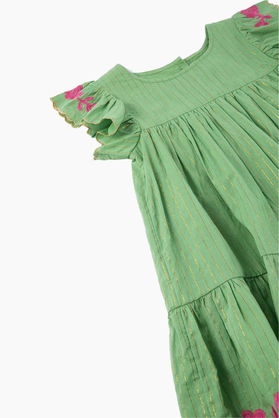 Girls Dress Peek Kids Flutter Sleeve (Size 12 left)