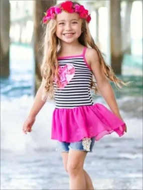 Girls Tutu Love Tunic