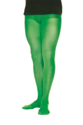 Green Mens Tights