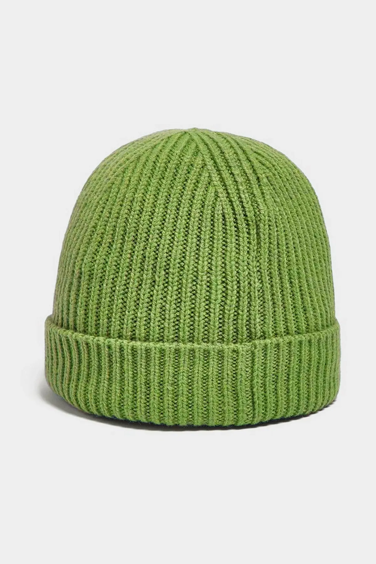 Green NY Classic Knitted Beanie - W23 - UBH0025