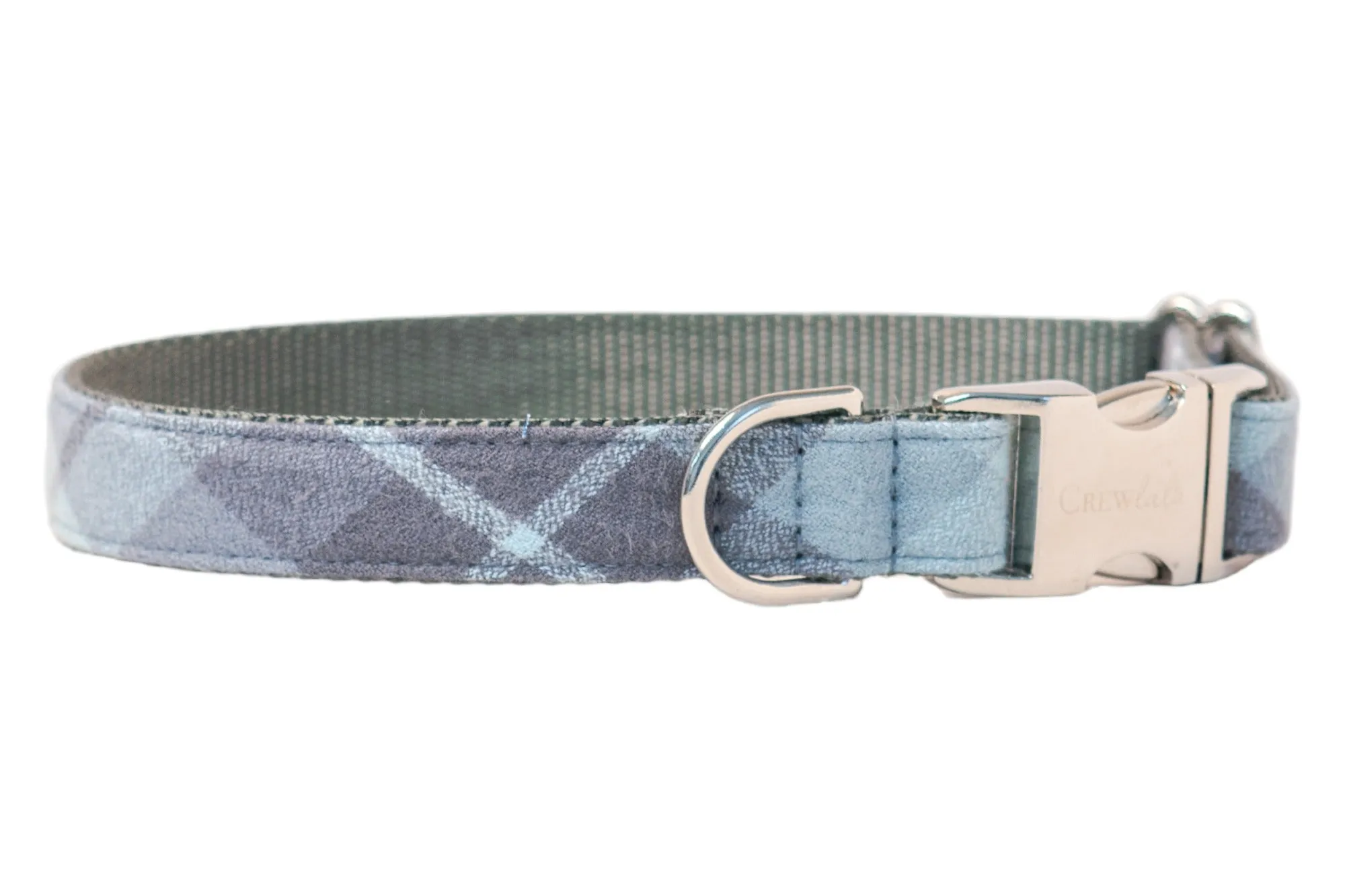 Grey's Flannel Dog Collar