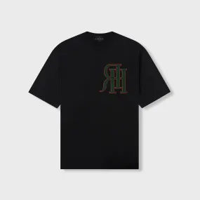 ЯH FUR PATCH TEE