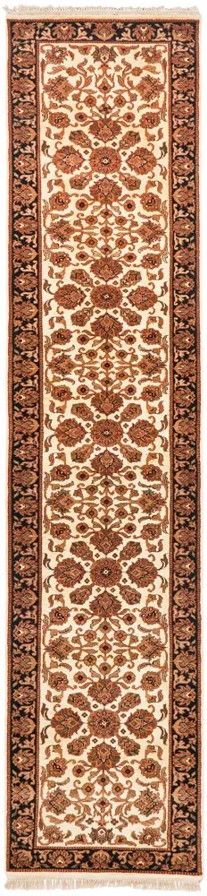 Hand Knotted Indian Jaypur Rug 476X77CM