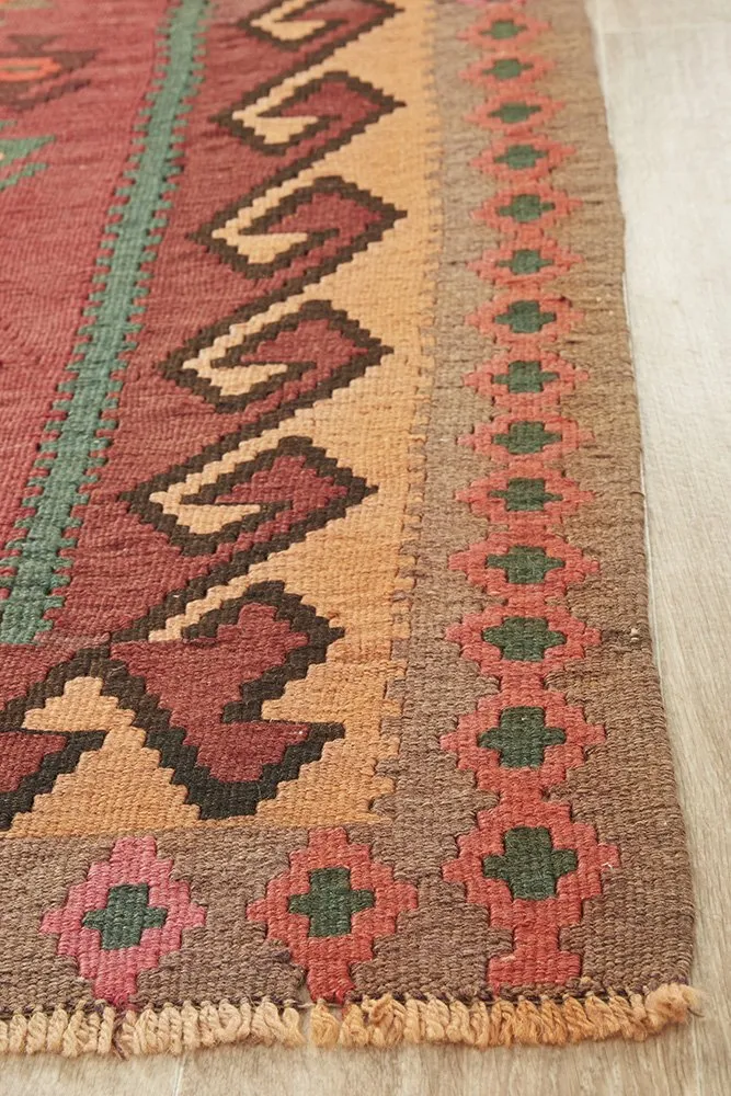 Hand Knotted Persian Kilim Azarbayjan 115 -420X132CM