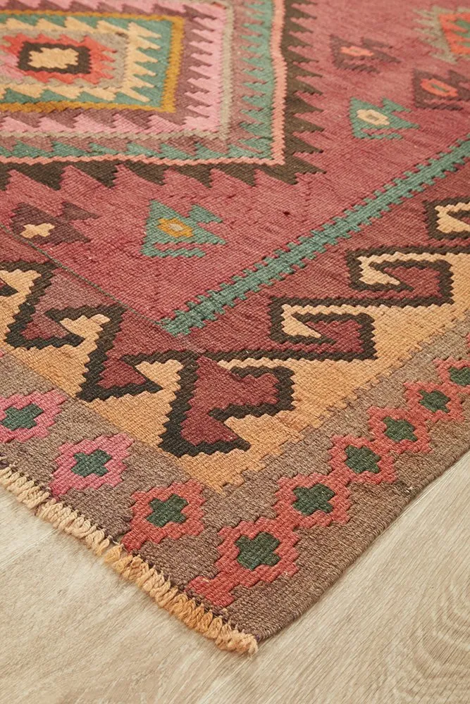 Hand Knotted Persian Kilim Azarbayjan 115 -420X132CM