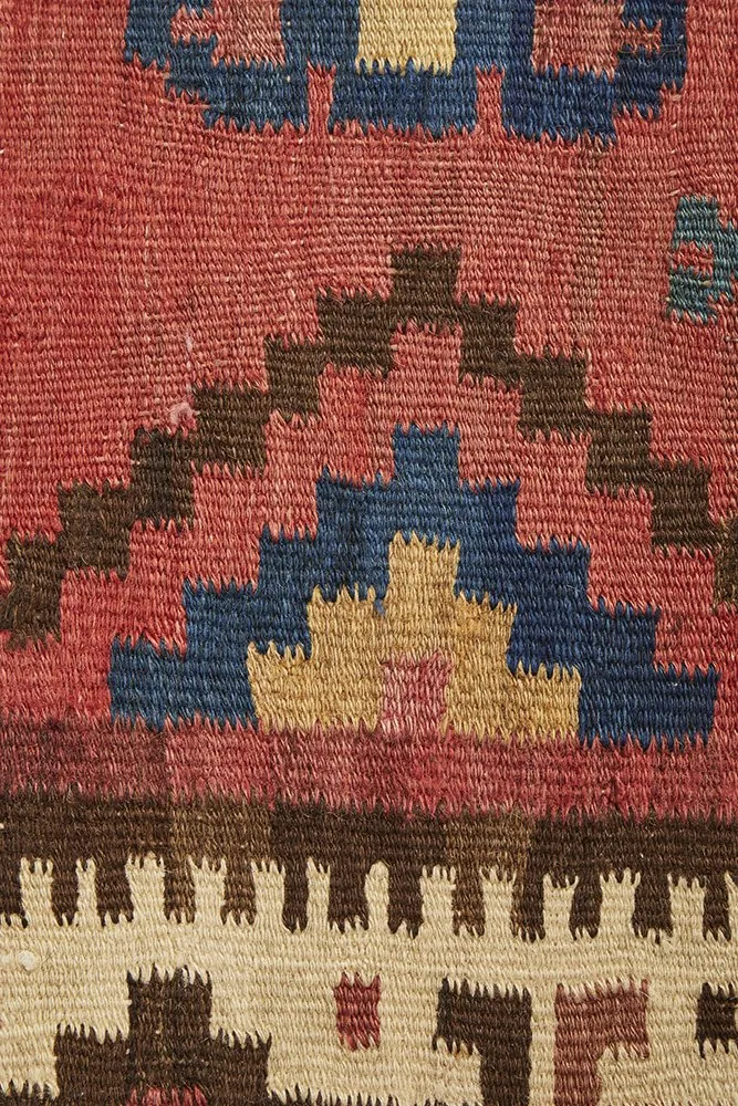 Hand Knotted Persian Kilim Azarbayjan 338X111CM