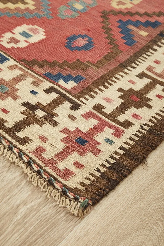 Hand Knotted Persian Kilim Azarbayjan 338X111CM