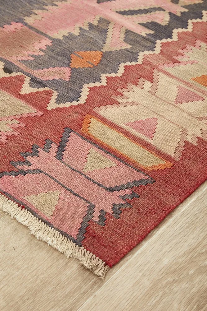 Hand Knotted Persian Kilim Azarbayjan 420X132CM