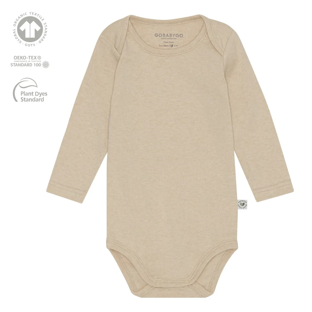 Hazel Body l/s Organic GOTS Cotton - Oat