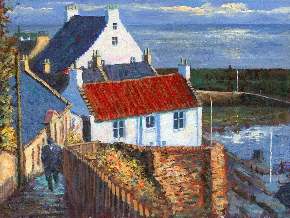 Home From The Harbour, Canvas by Alexander Millar NEW