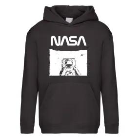 Hoodie Kinder - NASA Astronaut (Black&White)