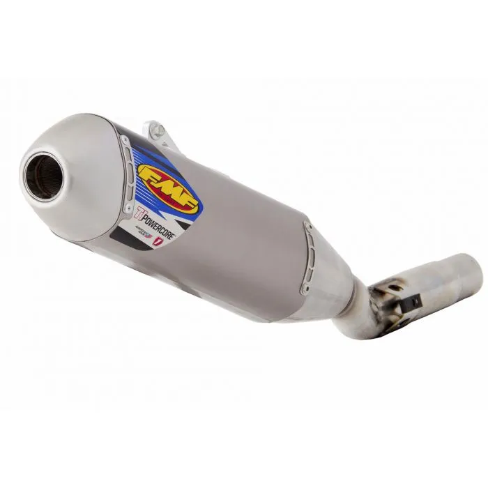 Husqvarna Ti PowerCore Slip-On Exhaust Natural Finish