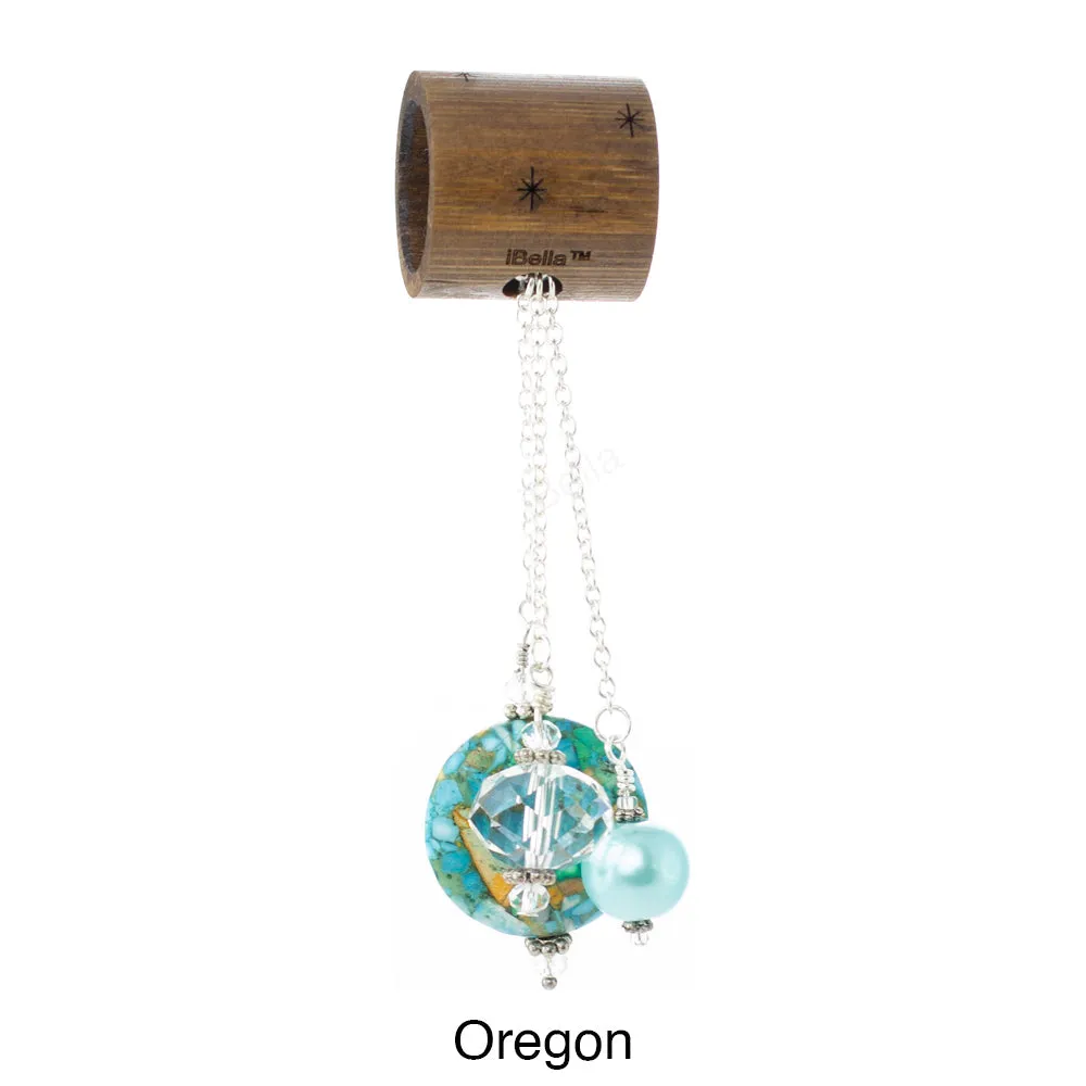 iBella® Scarf Slide Jewelry Set - Oregon