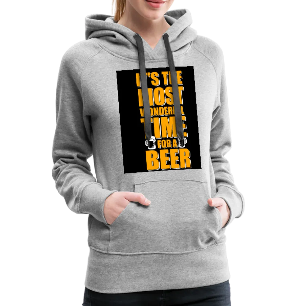 It's The Most Wonderful Time For A Beer Women’s Premium Hoodie