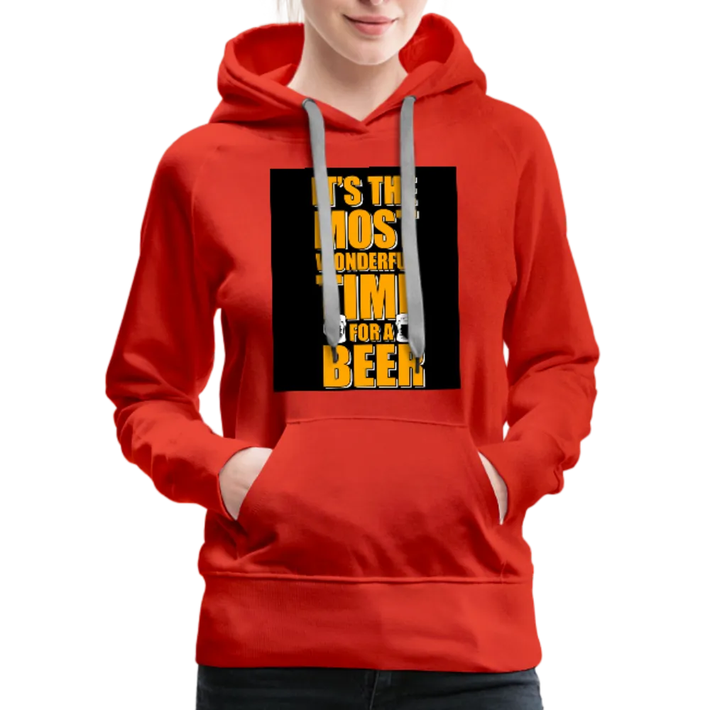 It's The Most Wonderful Time For A Beer Women’s Premium Hoodie