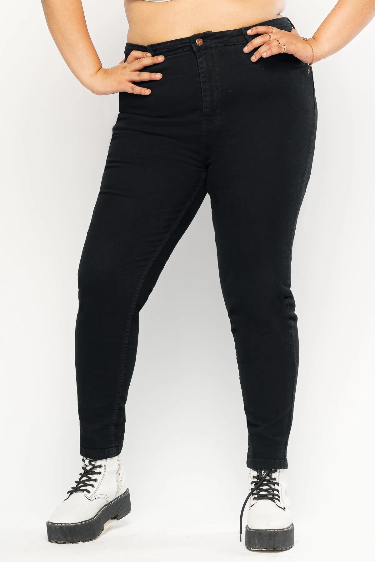 Jet Black Skinny Jeans