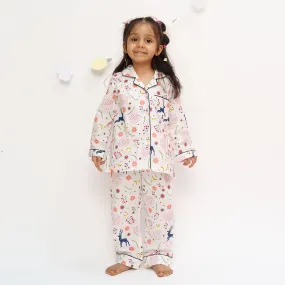 Magic Meadow Cotton Notched Pyjama Set