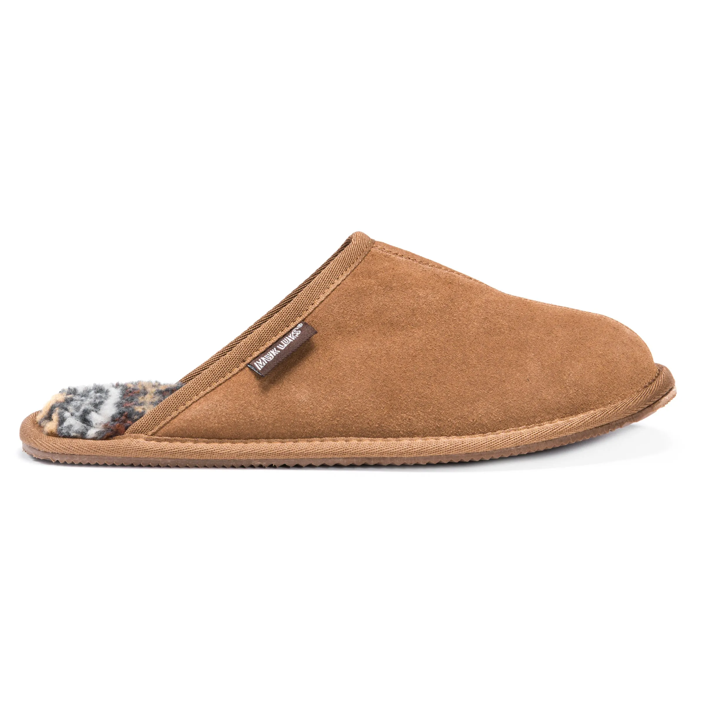 Men's Dave Printed Berber Suede Scuff