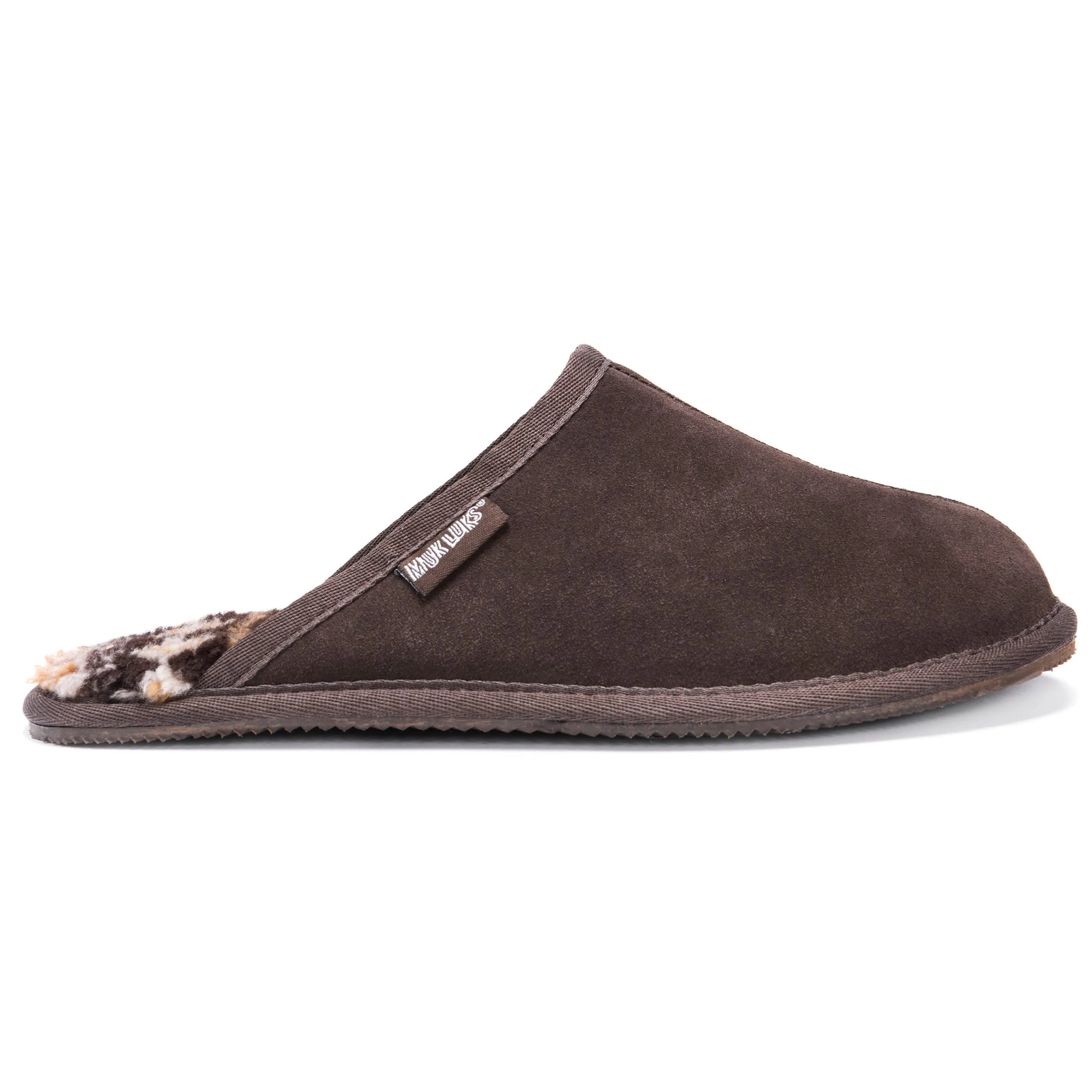 Men's Dave Printed Berber Suede Scuff