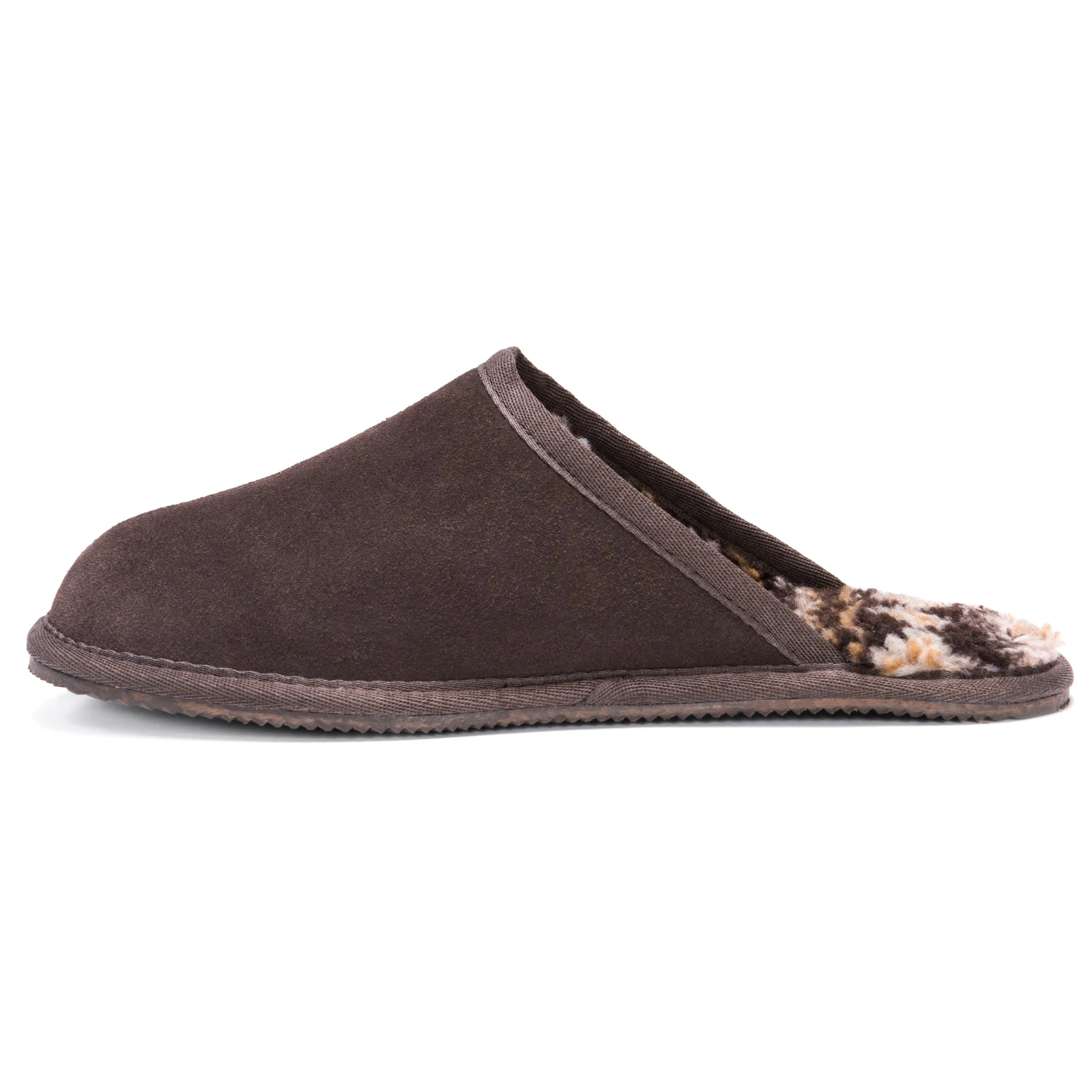 Men's Dave Printed Berber Suede Scuff