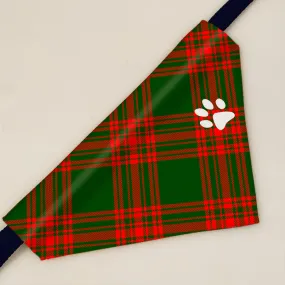 Menzies Modern Tartan Pet Bandana