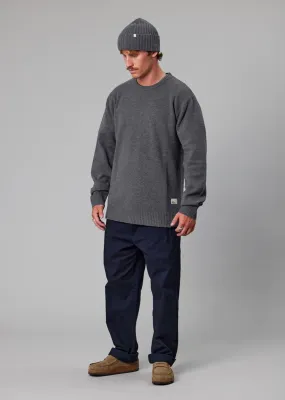 Merino Sea Crew Ash