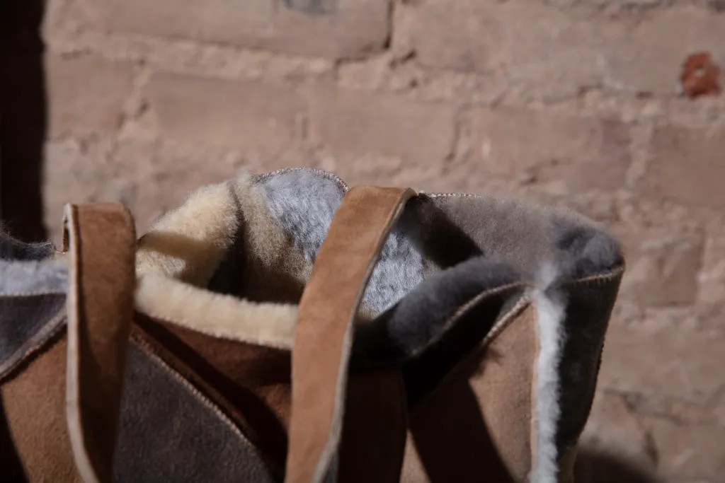 Milano Sheepskin Shopper Bag | Shepherd Of Sweden